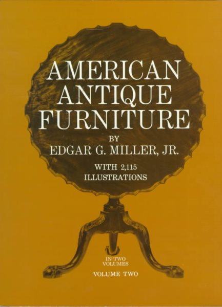 American Antique Furniture: A Book For Amateurs, Vol. 2 cover