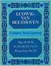 Ludwig van Beethoven Complete String Quartets cover