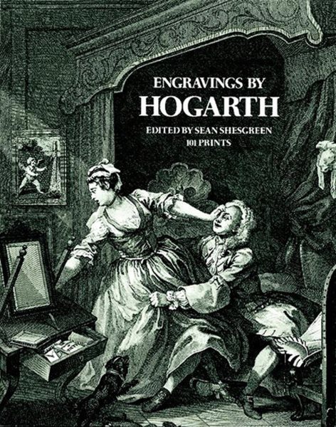 Engravings by Hogarth (Dover Fine Art, History of Art) cover