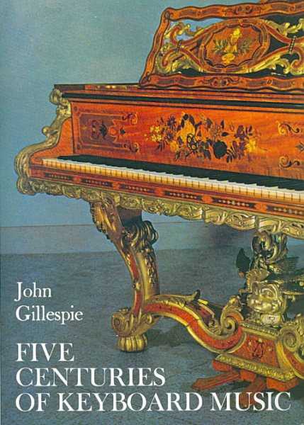 Five Centuries of Keyboard Music (Dover Books on Music) cover