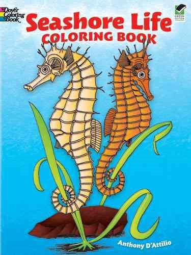 Seashore Life Coloring Book (Dover Nature Coloring Book) cover