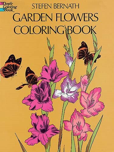 Garden Flowers Coloring Book (Dover Nature Coloring Book) cover