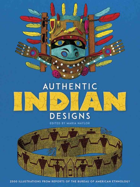 Authentic Indian Designs (Dover Pictorial Archive) cover