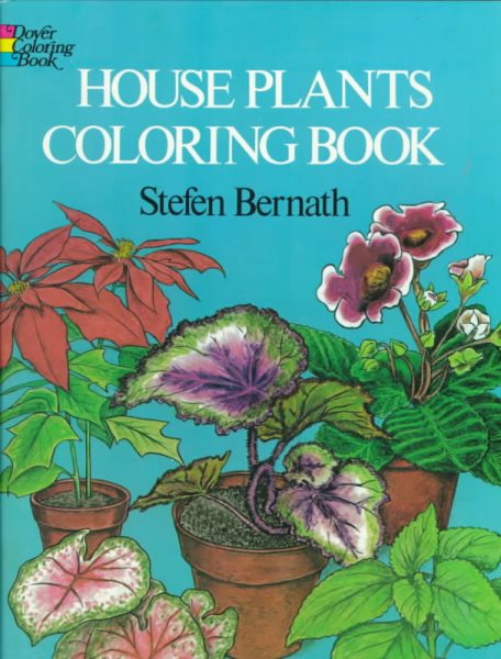 House Plants Coloring Book (Colouring Books) cover