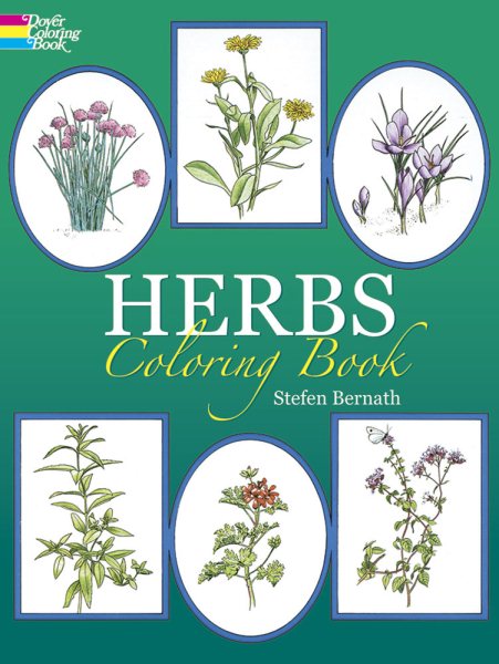 Herbs Coloring Book (Dover Nature Coloring Book) cover