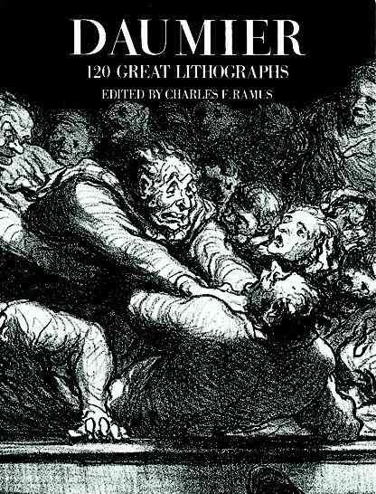 Daumier: 120 Great Lithographs cover