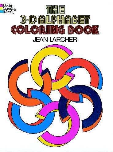 The 3-D Alphabet Coloring Book cover