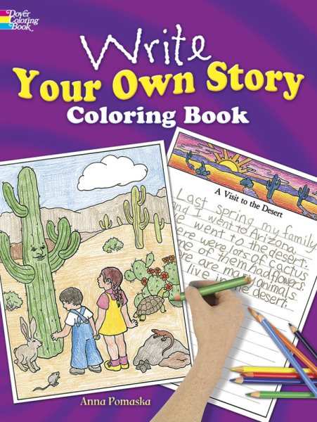 Write Your Own Story Coloring Book (Dover Children's Activity Books) cover