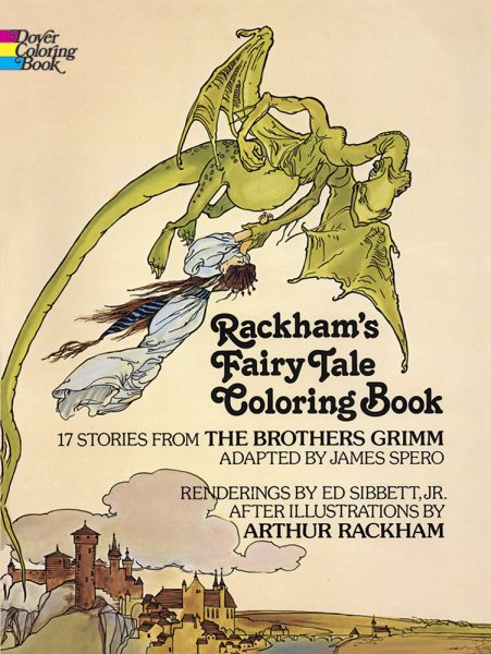 Rackham's Fairy Tale Coloring Book (Dover Classic Stories Coloring Book) cover