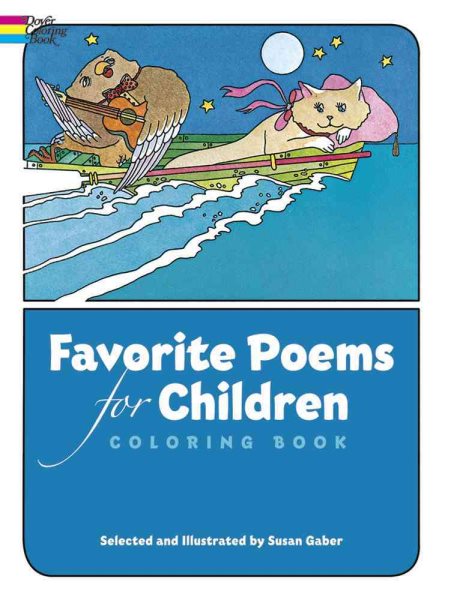 Favorite Poems for Children Coloring Book (Dover Classic Stories Coloring Book) cover