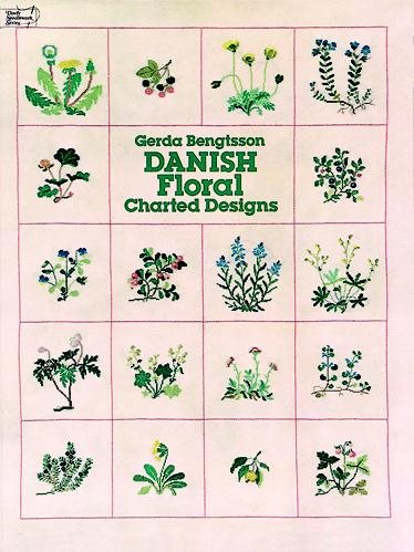 Danish Floral Charted Designs (Dover Embroidery, Needlepoint) cover
