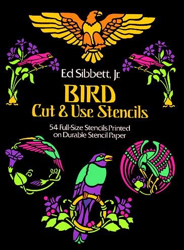 Bird Cut & Use Stencils (Dover Stencils) cover