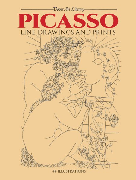 Picasso Line Drawings and Prints (Dover Fine Art, History of Art) cover