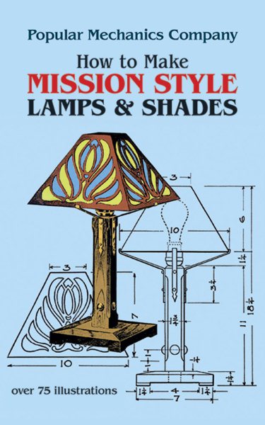 How to Make Mission Style Lamps and Shades (Dover Craft Books) cover