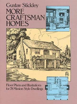 More Craftsman Homes (Dover Architecture) cover