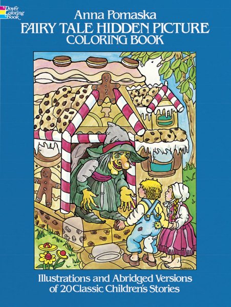 Fairy Tale Hidden Picture Coloring Book (Dover Children's Activity Books) cover