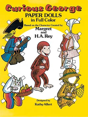Curious George Paper Dolls (Dover Paper Dolls) cover