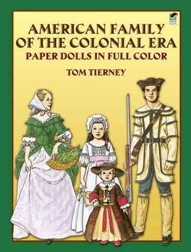 American Family of the Colonial Era Paper Dolls in Full Color (Dover Paper Dolls) cover