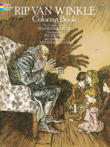 Rip Van Winkle Coloring Book (Dover Classic Stories Coloring Book) cover