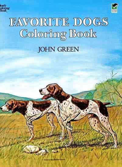 Favorite Dogs Coloring Book cover