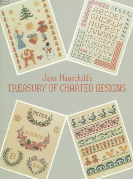 Jana Hauschild's Treasury of Charted Designs (Dover Needlework) cover