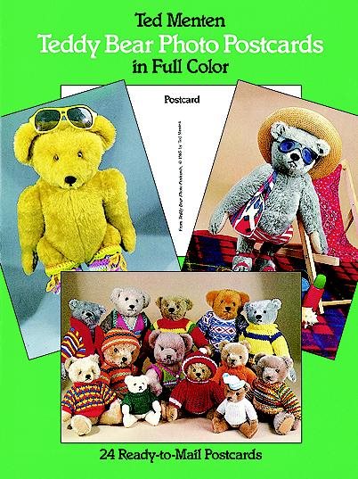 Teddy Bear Photo Postcards in Full Color: 24 Ready-to-Mail Postcards