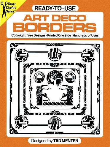 Ready-to-Use Art Deco Borders (Dover Clip Art Ready-to-Use) cover