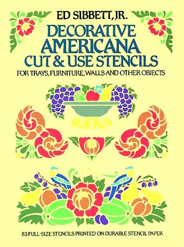 Decorative Americana Cut & Use Stencils (Dover Stencils) cover