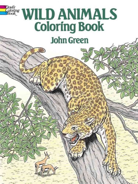 Wild Animals Coloring Book (Dover Nature Coloring Book) cover