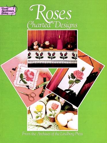 Roses Charted Designs (Dover Needlework) cover