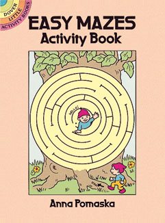Easy Mazes Activity Book cover