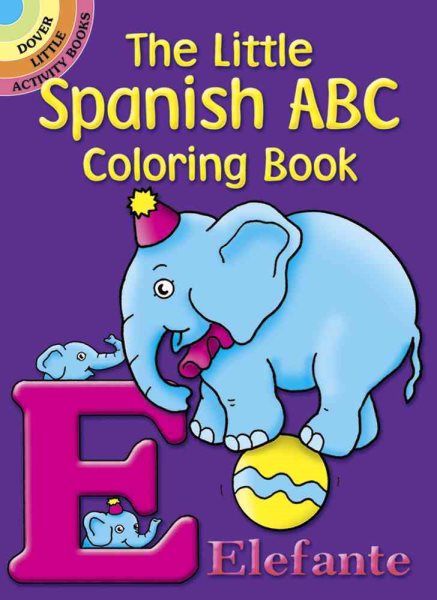 The Little Spanish ABC Coloring Book (Dover Little Activity Books) cover
