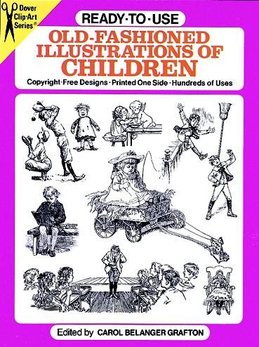 Ready-to-Use Old-Fashioned Illustrations of Children (Dover Clip Art Ready-to-Use) cover