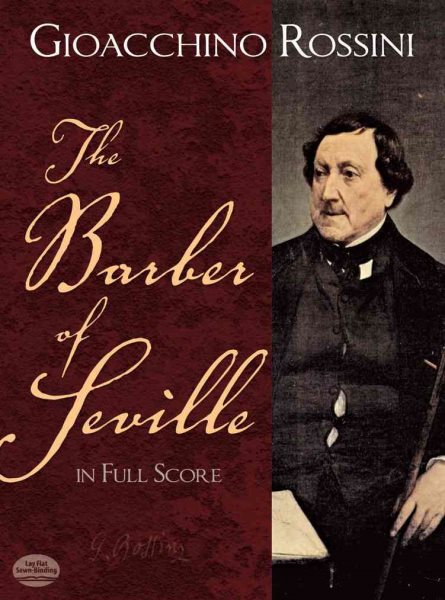 The Barber of Seville in Full Score (Dover Music Scores) cover