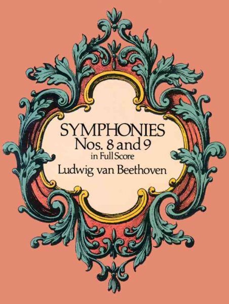 Symphonies Nos. 8 and 9 in Full Score (Dover Music Scores) cover