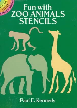 Fun With Zoo Animals Stencils (Dover Stencils) cover