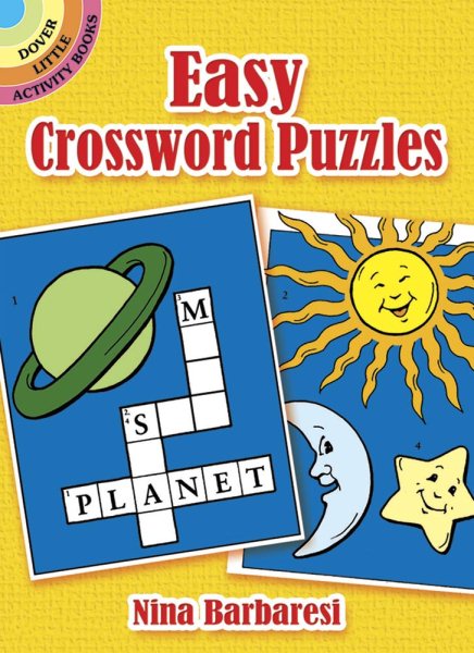 Easy Crossword Puzzles (Dover Little Activity Books) cover