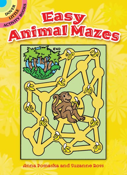 Easy Animal Mazes (Dover Little Activity Books) cover
