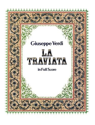 La Traviata in Full Score (Dover Opera Scores) cover