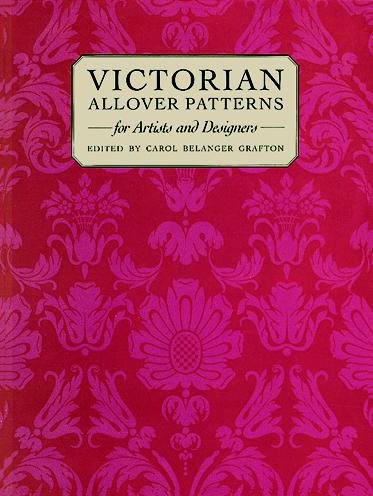 Victorian  Patterns for Artists and Designers (Dover Pictorial Archive Series) cover