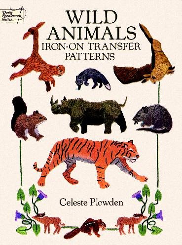 Wild Animals Iron-on Transfer Patterns cover