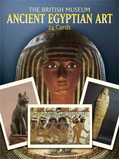 Ancient Egyptian Art: 24 Cards (Card Books) cover