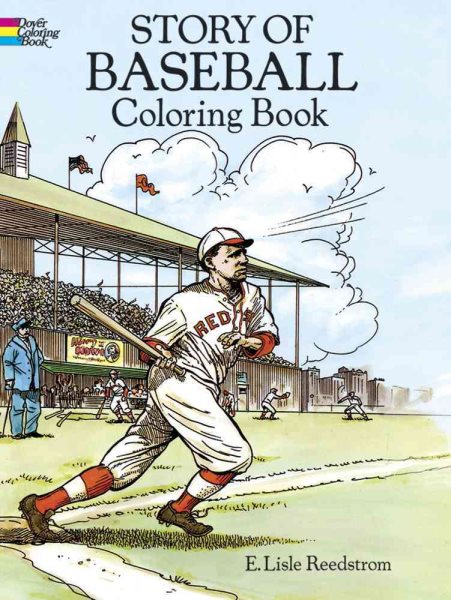 Story of Baseball Coloring Book cover