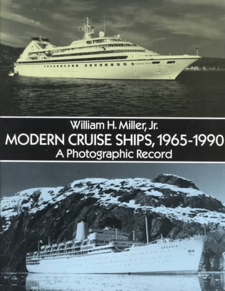 Modern Cruise Ships, 19651990: A Photographic Record (Dover Books on Transportation, Maritime) cover