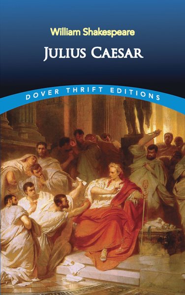 Julius Caesar (Dover Thrift Editions) cover