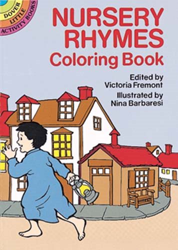 Nursery Rhymes Coloring Book (Dover Little Activity Books) cover