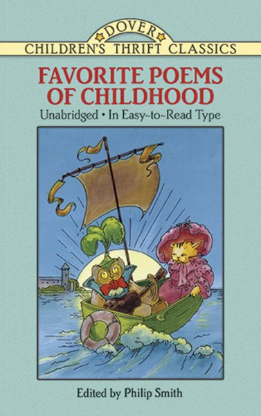 Favorite Poems of Childhood (Dover Children's Thrift Classics) cover