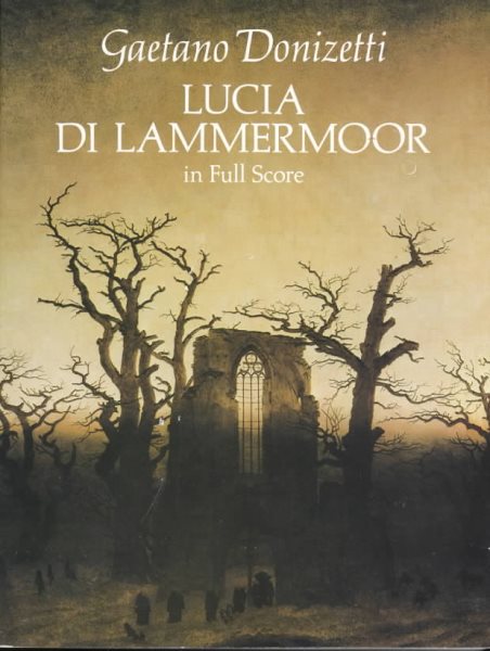Lucia di Lammermoor in Full Score (Dover Music Scores) cover
