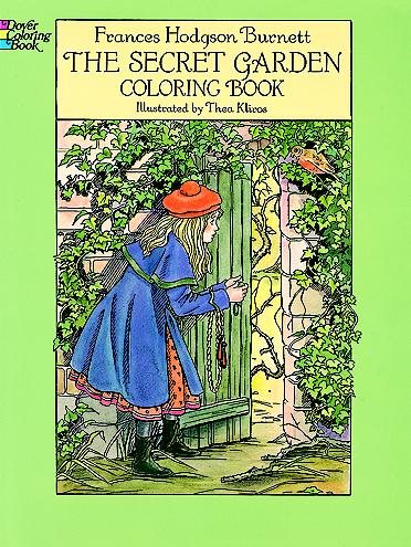 The Secret Garden Coloring Book cover