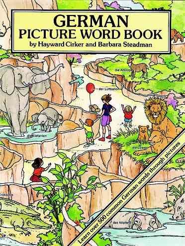 German Picture Word Book (Dover Children's Language Activity Books) cover